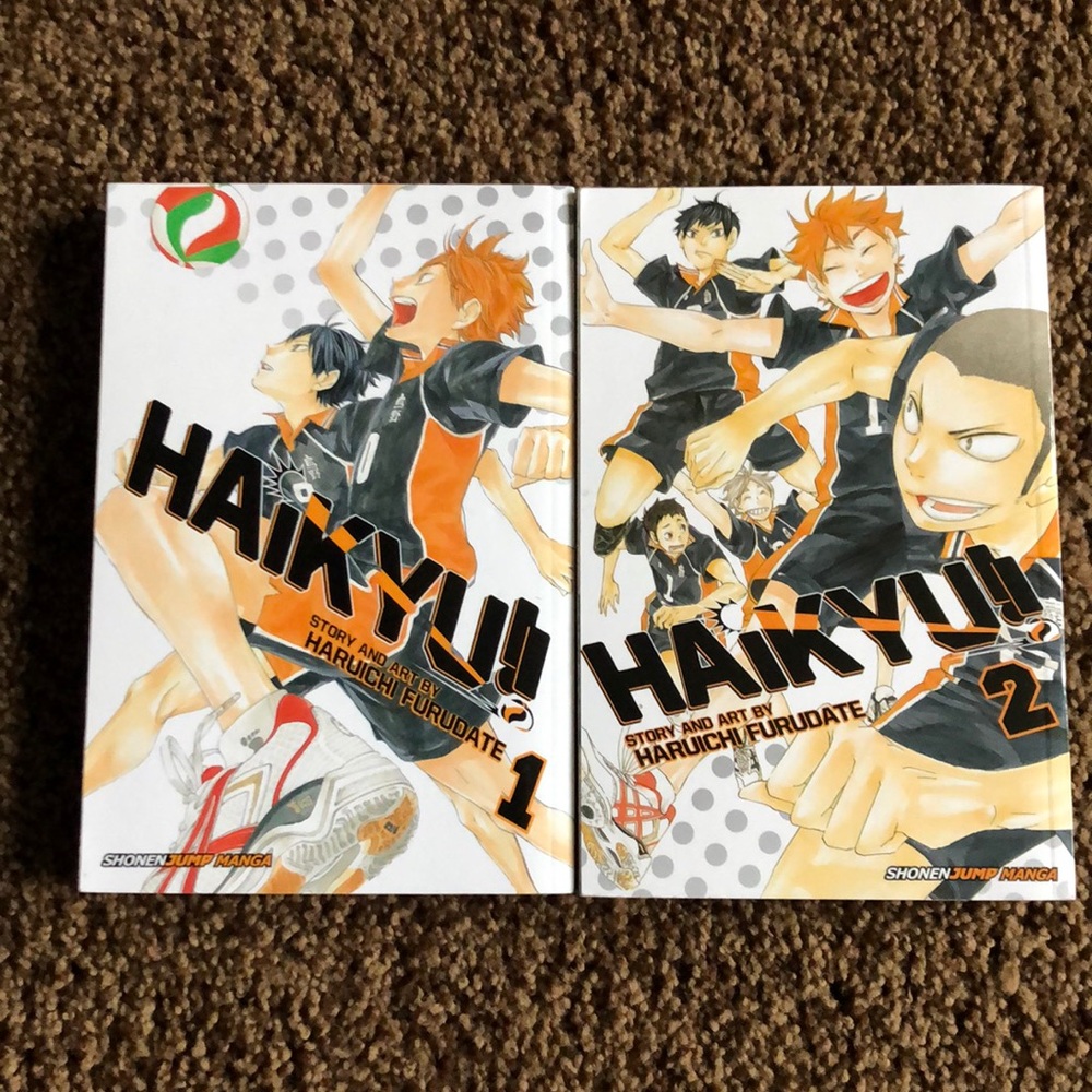 haikyu!! volumes 1&2